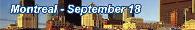 World Tour Montreal - September 18